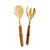 Conjunto 2 Salada Bambu Dourado - Imagem 1