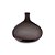 Vaso Eclipse Marrom 40 alt x 44 diam - Imagem 1