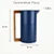 Garrafa Térmica Brusque Azul 1L - Imagem 2