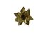 Enfeite Bico Papagaio Dourado 15 cm Natal - Imagem 1