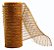 Enfeite Tela Decor PP Dourada 15cm c/5M Natal - Imagem 1