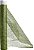 Enfeite Tela Verde Lantejoula PP 24cm c/ 5M Natal - Imagem 1