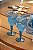Taça Água Acrílico Azul 400ml Bolhas - Imagem 2