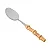 Colher de Arroz Bamboo Natural Aço Inox Kenya - Imagem 2
