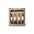 Conjunto Garfinhos Garbo Opal Wood 4 Peças - Imagem 2
