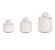 Kit Potes de Cerâmica Brancos - Imagem 1