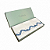 Set Toalha Lavabo Ravelle Azul c/3 - Imagem 1