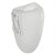 Vaso Vidro Transparente Fosco 27cm 19d - Imagem 1