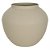 Vaso Metal Texturizado Bege 18cm 21d - Imagem 1