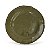 Conjunto 6 Pratos Rasos Melamina Verde - Imagem 1
