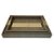 Conjunto 3 Bandejas Escama Verde Dourado HE0057 - Imagem 1