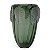 Vaso de Vidro Verde com Detalhe de Folhas (28A x 20D) OE0091 - Imagem 1
