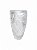 Vaso Murano Lapidado Transparente Clair P 21cm - Imagem 1