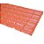 TELHA PVC PLAN CERAMICA 198 X 88 CM - FORTLEV - Imagem 1