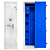 Cofre 140x40x34 Segredo Mecânico Branco c/ azul - Imagem 1