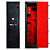 Cofre 140x40x34 Segredo Mecânico preto c/ vermelho - Imagem 1