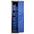Cofre 130x30x30 segredo mecânico PRETO C/ AZUL - Imagem 2