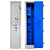 Cofre 130x30x30 segredo mecânico CINZA C/ AZUL - Imagem 1