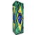 Cofre 140cm personalizado bandeira do Brasil - Imagem 5