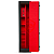Cofre 130x30x30 segredo Eletrônico preto c/ vermelho - Imagem 2