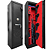 Cofre 140x40x34 segredo mecânico com coldre preto c/ Vermelho - Imagem 1