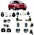 Kit Pivô Bucha Bandeja Bucha Barra Estabilizadora Terminal Bieleta Kit Coifa Roda e Câmbio Golf 1994 1995 1996 1997 1998 - Imagem 1