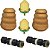 Kit Par Bieleta Batente Dianteira Traseira Blazer 2000 2011 - Imagem 1