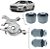 Kit 4 Bucha bandeja traseira Fusion Titanium 2013 2014 2015 2016 2017 2018 2019 2020 - Imagem 1