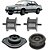 Kit Coxim Direito Motor Câmbio Cardã Chevette 1981 1982 1986 - Imagem 1