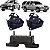 Kit 2 Coxim Dianteiro Motor Câmbio S10 Blazer 1996 2011 - Imagem 1