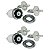 Kit Bucha Maior Braço Facão Eixo Traseiro New Civic 2006 2007 2008 2009 2010 2011 2012 - Imagem 3