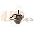 Coxim Motor Dianteiro Esquerdo Superior Hidraulico Civic 2001 2002 2003 2004 2005 2006 Automatico - Imagem 1