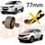 Bucha Braço Tensor Facão Suspensão Traseira Ix35 2009 2010 2011 2012 2013 2014 2015 2016 2017 Sportage 2010 2011 2012 2013 2014 2015 2016 2017 77mm - Imagem 1