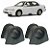 Kit Bucha Barra Estabilizadora Dianteira Corolla 1998 1999 2000 2001 2002 (19,5mm) - Imagem 1