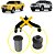 Kit 2 Bucha Bandeja Inferior Mitsubishi L200 Pajero Sport - Imagem 1