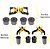 Kit 8 Bucha Bandeja Superior Inferior L200 Pajero Sport - Imagem 2