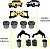 Kit 8 Bucha Bandeja Superior Inferior L200 Pajero Sport - Imagem 1