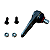 PIVO SUSPENSAO ESQUERDO/DIREITO CLIO 96/03/ SCENIC 97/10/ MEGANE 96/06/ KANGOO 98/03 FURO 10MM N9082 77.01. - Imagem 2