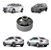 Bucha Traseira Suspensao Dianteira Cobalt Onix Prisma Spin Sonic 2011 2012 2013 2014 2015 2016 2017 - Imagem 1