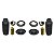 Kit batente Coxim Amortecedor Dianteiro Citroen C4 2007 2019 Peugeot 307 308 3008 408 - Imagem 2