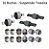 Kit Buchas Suspensão Traseira Civic 1996 1997 1998 1999 2000 - Imagem 2