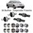 Kit Buchas Suspensão Traseira Civic 1996 1997 1998 1999 2000 - Imagem 1