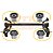 Kit Bucha Estabilizadoras Quadro Eixo Traseiro Peugeot 206 1998 1999 2000 2001 2002 2003 2004 2005 2006 2007 2008 2009 2010 - Imagem 3