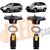 Kit Rolamento Coifa Batente Coxim Amortecedor Dianteiro Hyundai Santa Fé  2.7 2006 2007 2008 2009 2010 2011 Vera Cruz 2007 2008 2009 2010 2011 2012 - Imagem 1