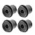 Kit 4 Buchas Bandeja Balança Superior Dodge Dakota Após 98 - Imagem 3