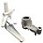 Kit Reparo Excêntrico Tampa Traseira Saveiro G5 Com Borboleta - Imagem 2