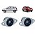 Kit Par Batente Superior Amortecedor Traseiro Ecosport 03/.../ Fiesta 02/... - Imagem 2