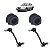 Kit 2 Bieleta Bucha Barra Dianteira Azera 3.3 2009 2010 2011 - Imagem 2