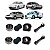 Kit Bucha Bandeja Barra Estabilizadora Bieleta Golf Audi A3 - Imagem 2