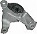 Coxim Frontal Motor Honda New Civic Si 2.0 2006 2007 2008 2009 2010 2011 2012 - Imagem 2